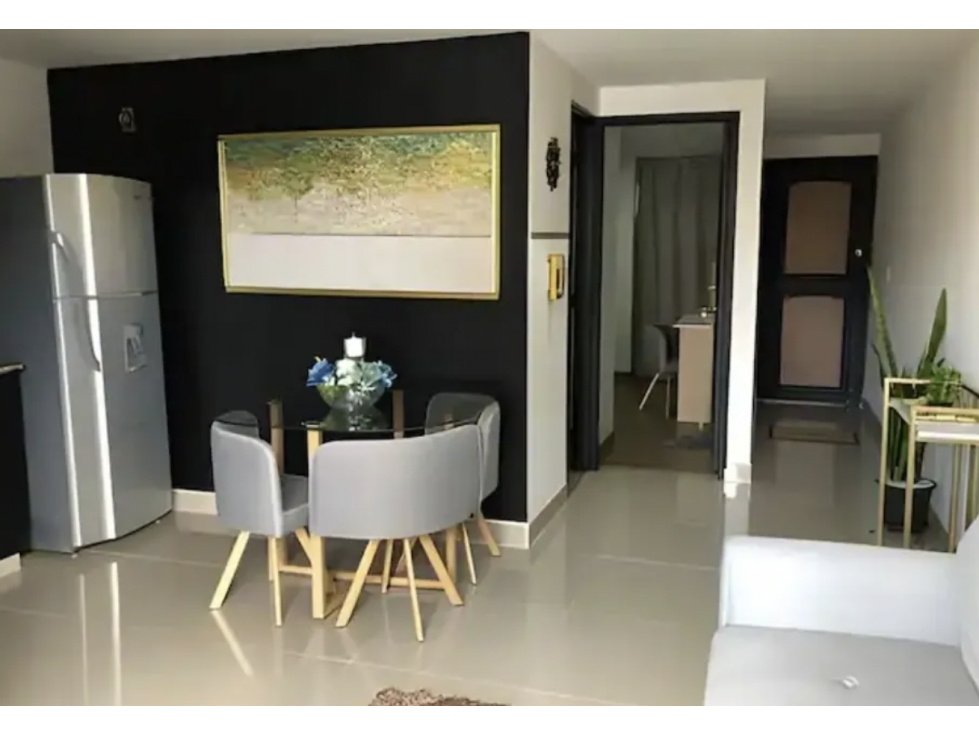 Venta Apartamento Amoblado En Santa Lucia Medellin Cerca Al Metro