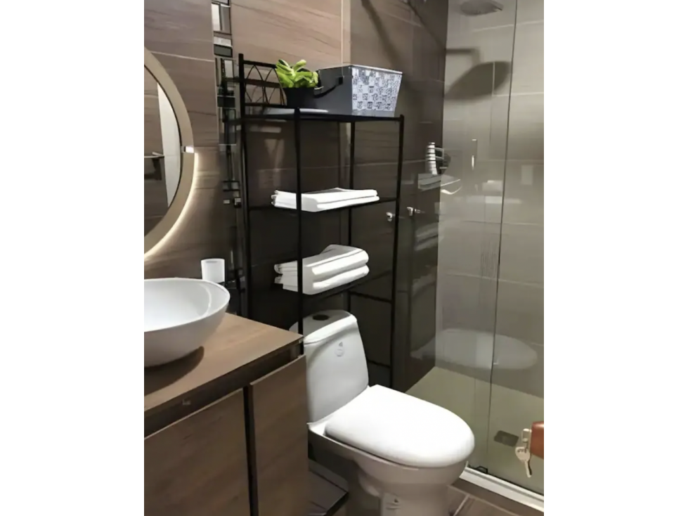 Venta Apartamento Amoblado En Santa Lucia Medellin Cerca Al Metro — foto 3