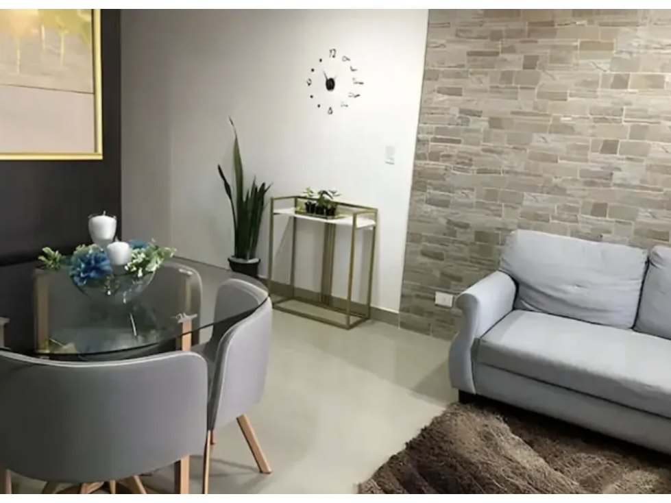 Venta Apartamento Amoblado En Santa Lucia Medellin Cerca Al Metro — foto 5