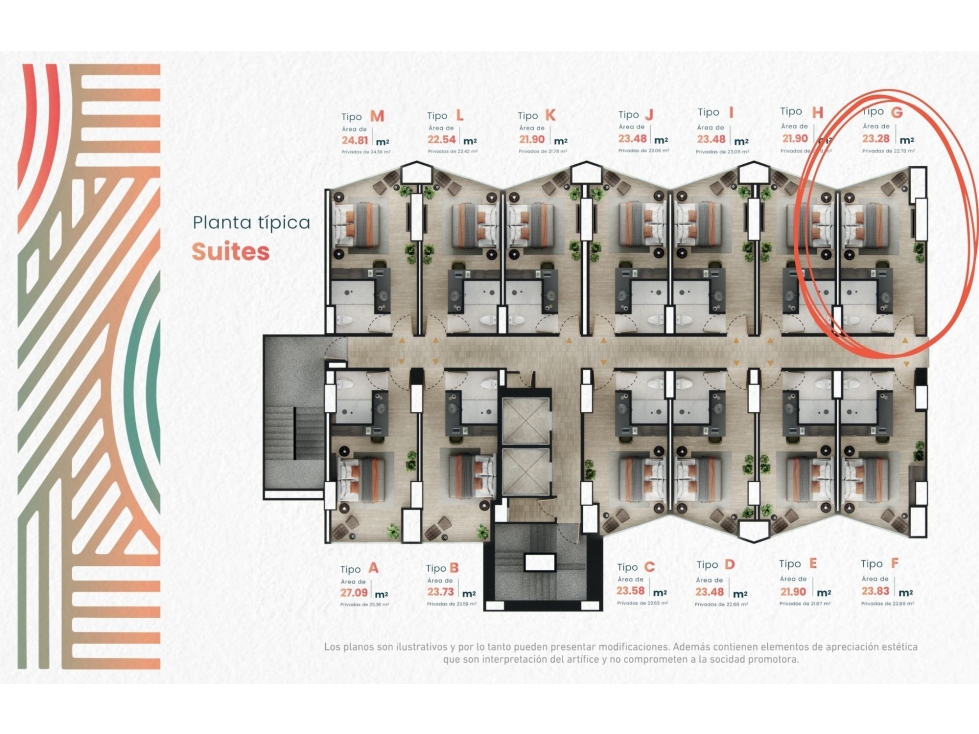 Venta Apartaestudio Suites PALMANOVA Medellín Cesión de Derecho — foto 6