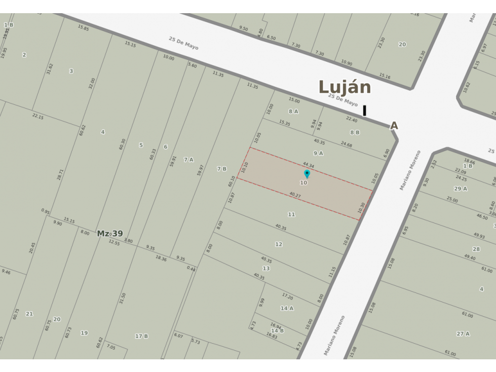 LOTE PREMIUM EN VENTA | 416m² en el Corazón de Luján - 6