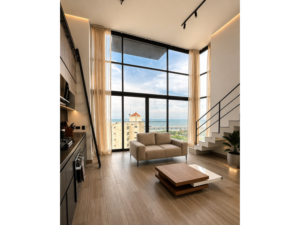ALQUILER APARTAMENTO AMOBLADO PH DOVLE CON BALCON