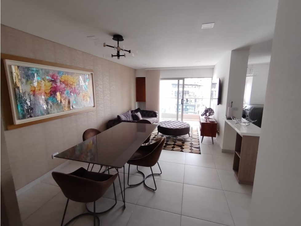 Apartamento amoblado en conjunto para arriendo en los Alpes, Pereira!! — foto 2