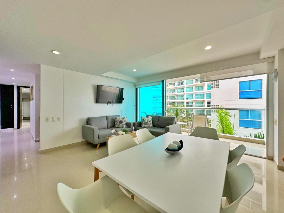 Venta Apartamento Edificio Portovento La Boquilla Cartagena Amoblado — foto 3