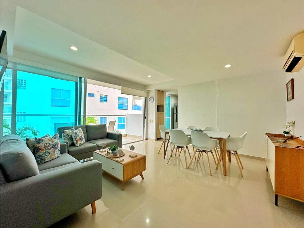 Venta Apartamento Edificio Portovento La Boquilla Cartagena Amoblado — foto 4