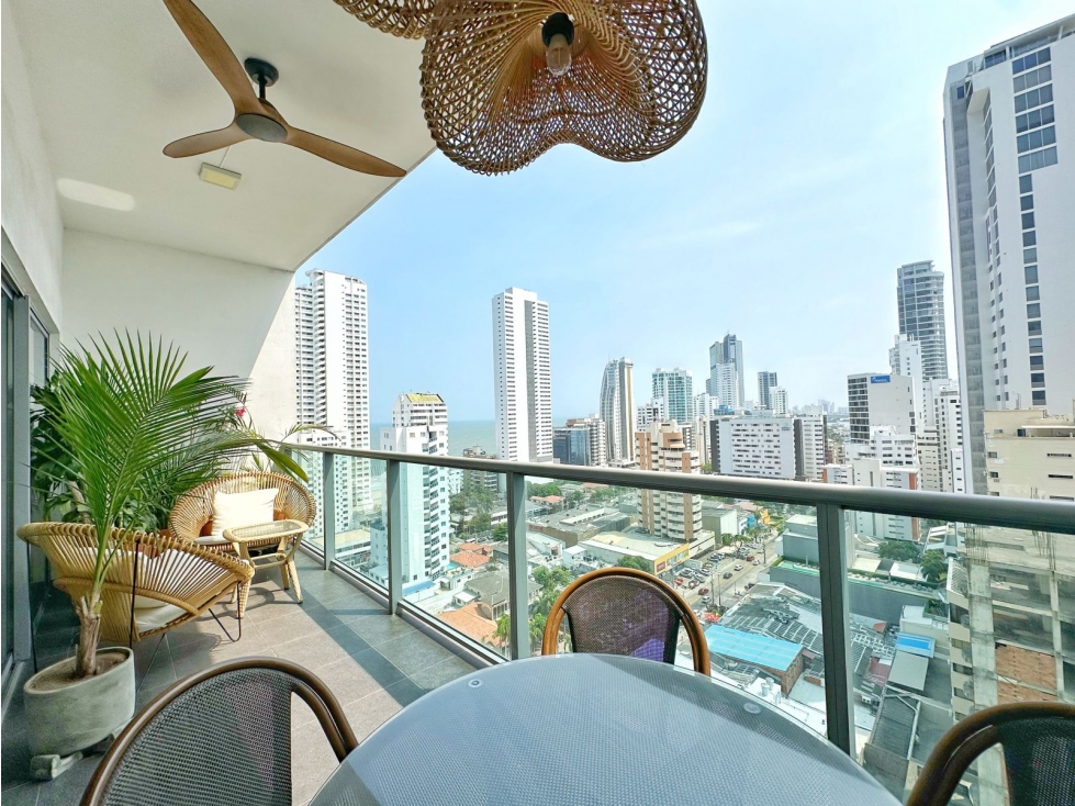 Apartamento en Venta en Edificio Infinitum en Bocagrande Cartagena
