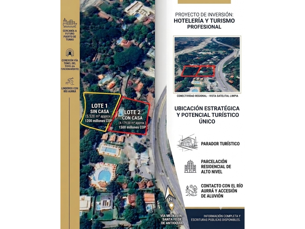 VENTA DE FINCA MAS LOTE DE PARECELACIÓN, SANTA FE DE ANTIOQUIA - 3