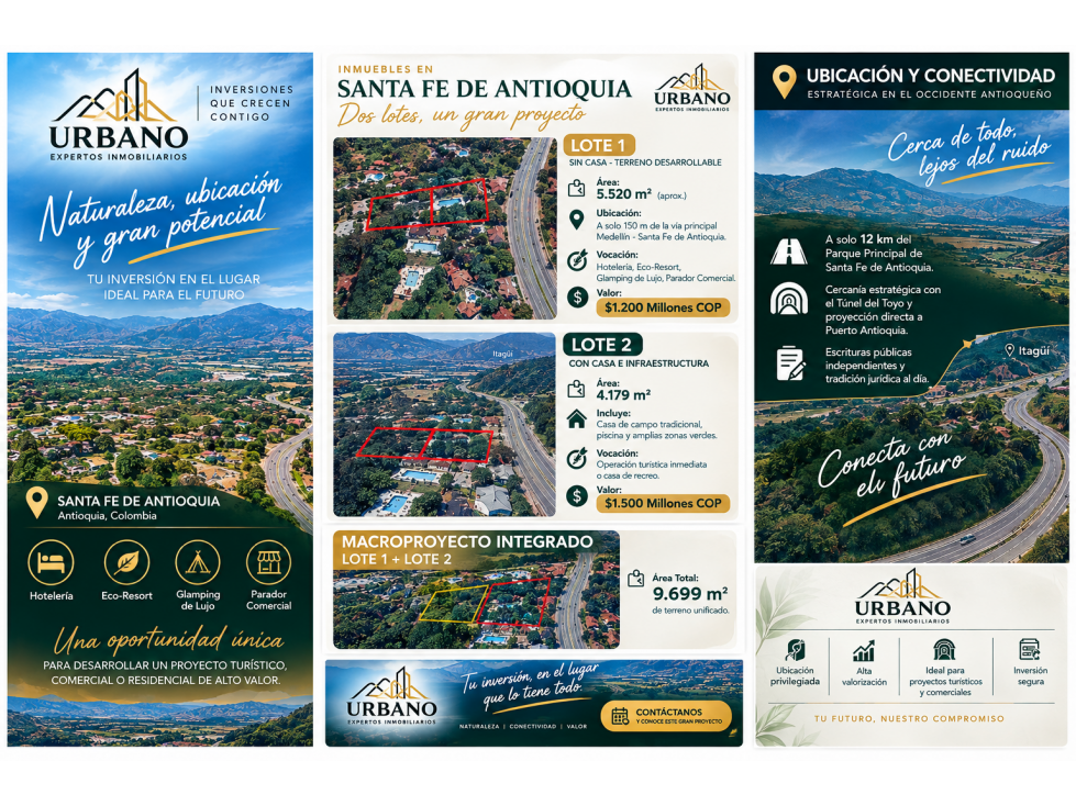 VENTA DE FINCA MAS LOTE DE PARECELACIÓN, SANTA FE DE ANTIOQUIA - 4
