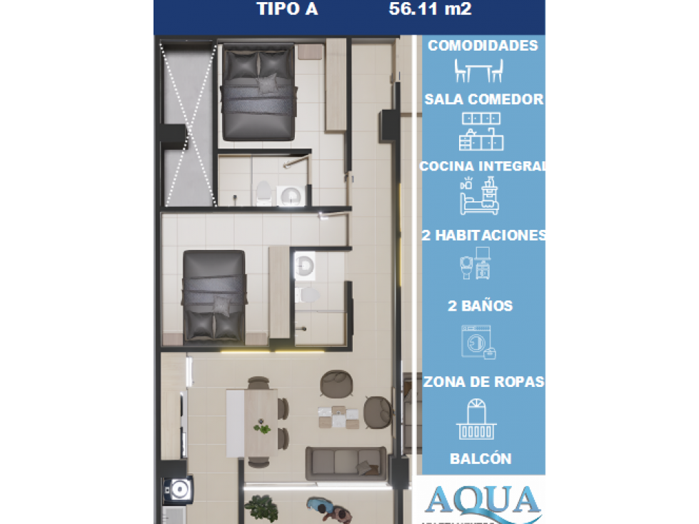 AQUA/Edificio Mixto con Full Acabados en, La Ceja - 5