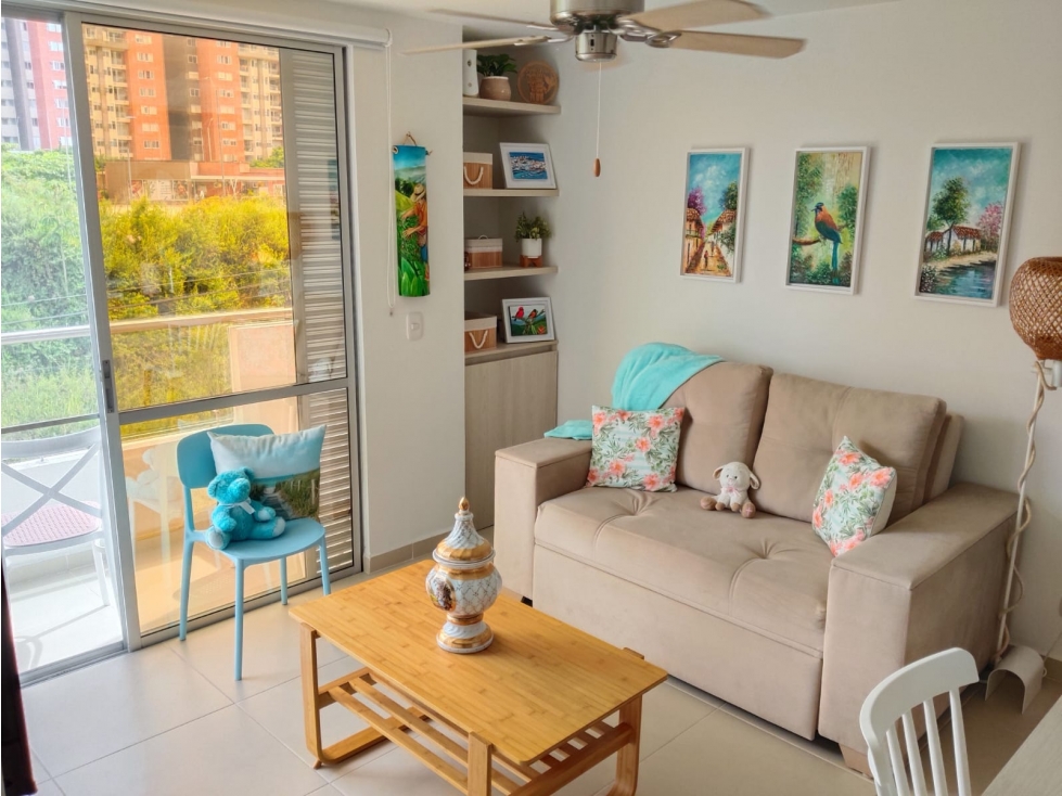 Se vende apartaestudio amoblado en Galicia Pereira