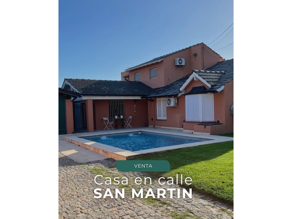 Importante propiedad en calle San Martin, Luján