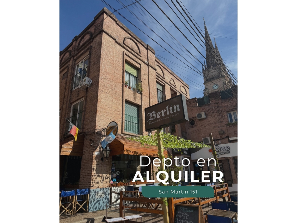 DEPARTAMENTO EN CALLE SAN MARTIN