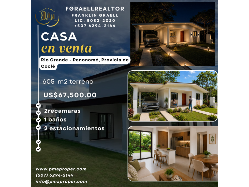 Vendo Casa de Estreno