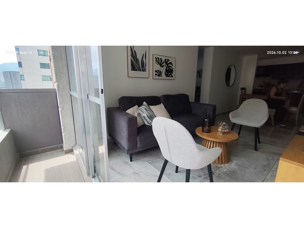 Arriendo apartamento amoblado Medellín sector ciudad de Rio — foto 3