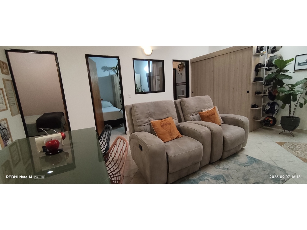 Arriendo apartamento amoblado Medellín sector Santa Monica — foto 5