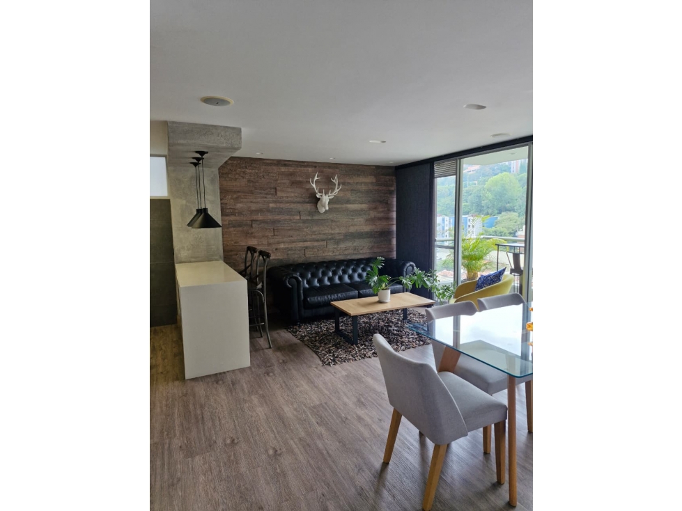 Vendo apto, Loma el indio , 68 m2 ,acabados de lujo y en unidad