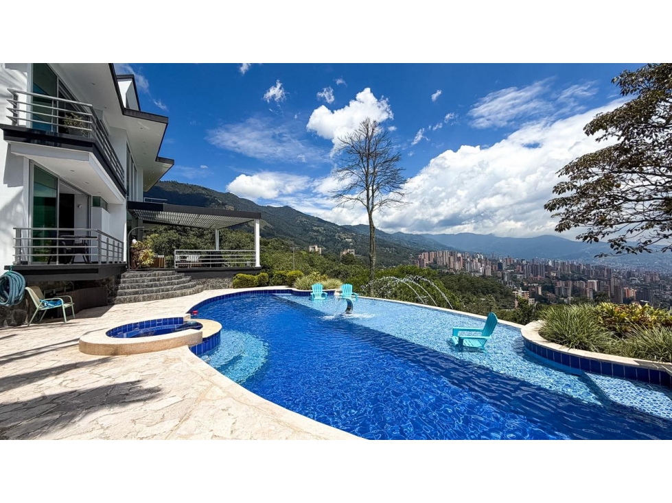 Mansión de Lujo en Venta y Renta con Vista Panorámica de Medellin — foto 2