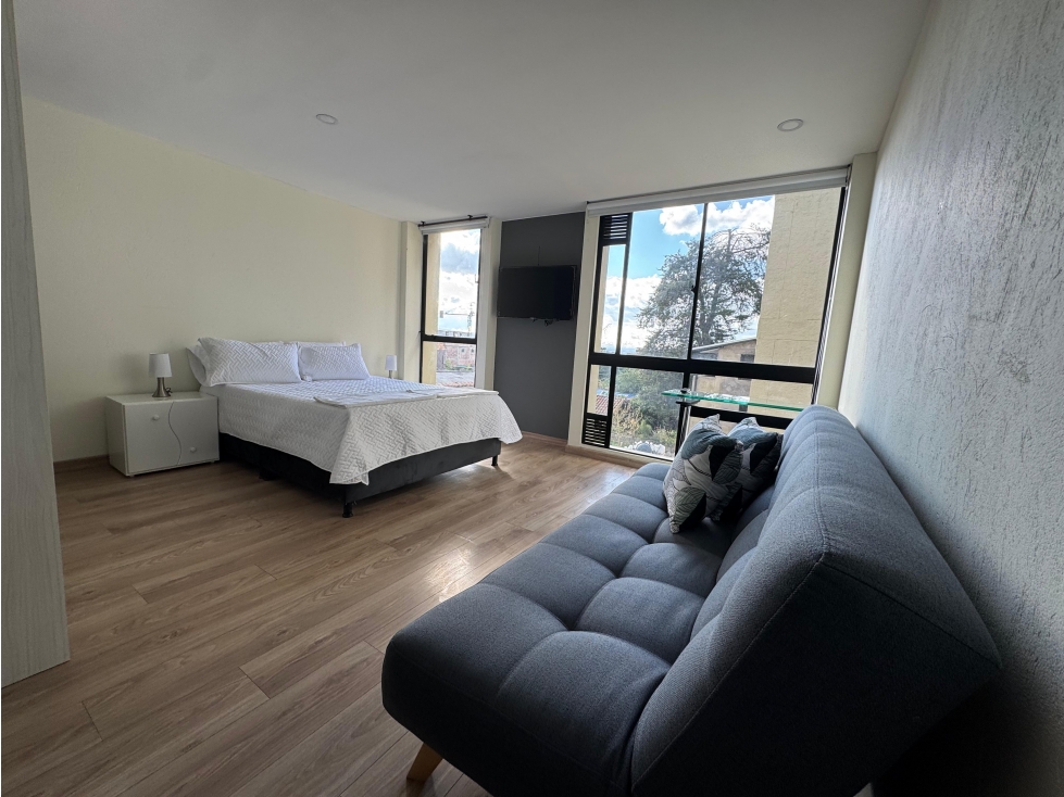 Apartaestudio amoblado en Monfort Suites Royal | La Candelaria — foto 2