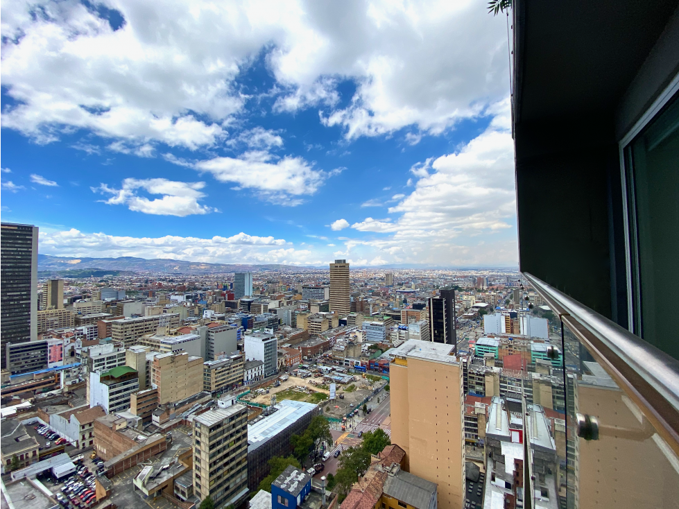 ¡Vistas de EnsueÃ±o en el BD BacatÃ¡! Exclusivo Apartaestudio en Piso 29