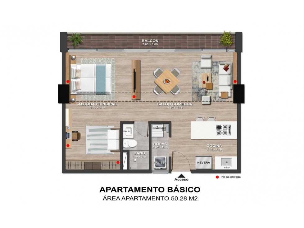 Apartamento en Wood - Unidad residencial en el Retiro — foto 2