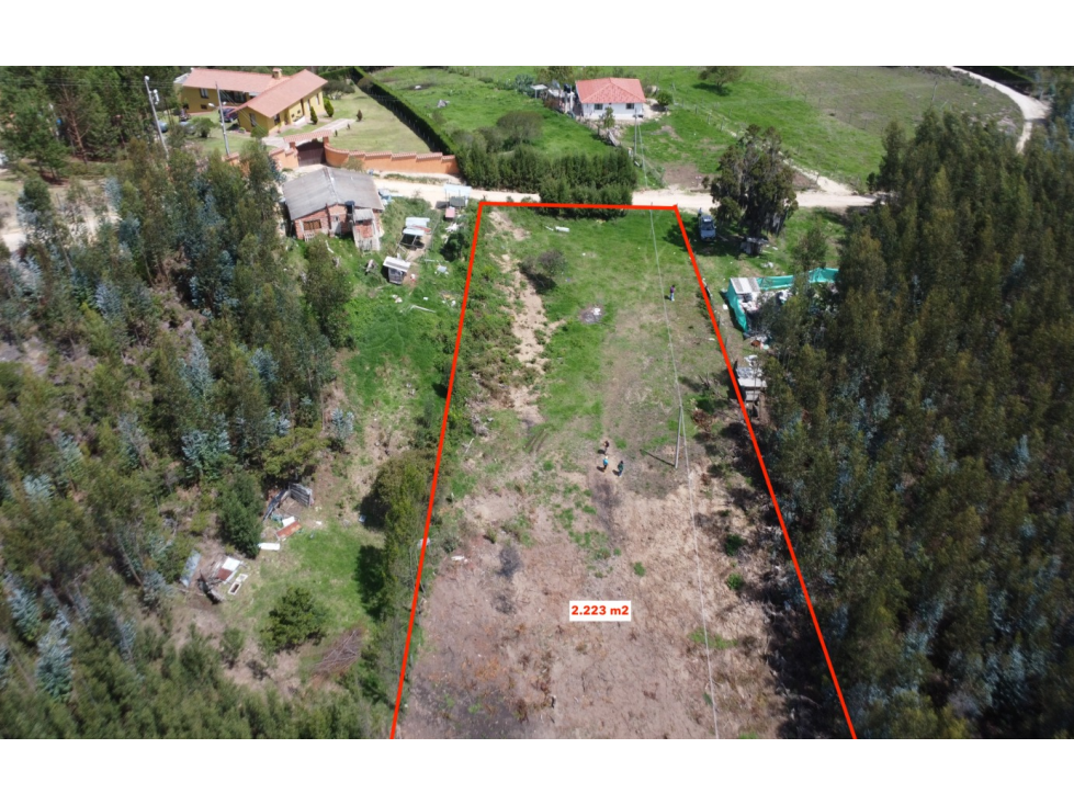 LOTE EN VENTA VEREDA LOS CAÑOS - PAIPA, BOYACÁ