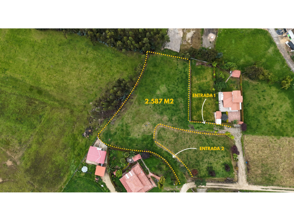 LOTE EN VENTA - VEREDA EL ROSAL - PAIPA, BOYACÁ