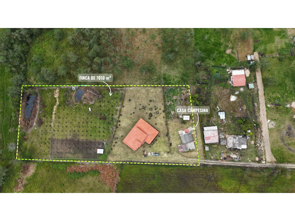 FINCA EN VENTA VEREDA LLANO BLANCO - VILLA DE LEYVA