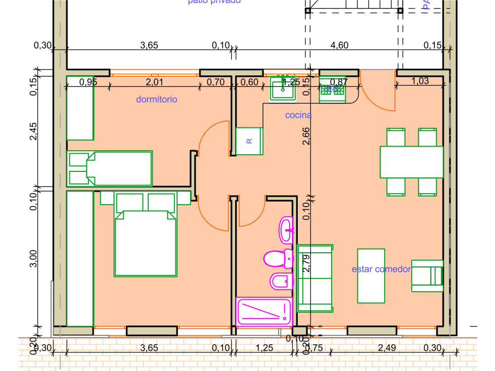 VENTA PH 3 AMB. - SAN JOSE- PAMPA 2900 — foto 4