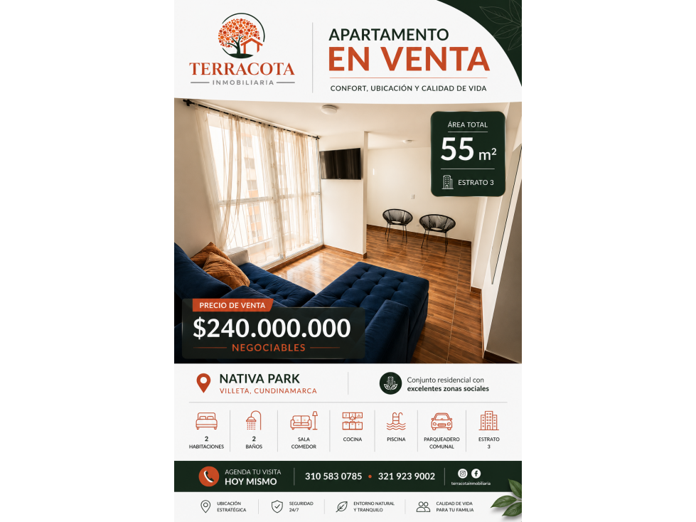 Apartamento Nativa en Venta