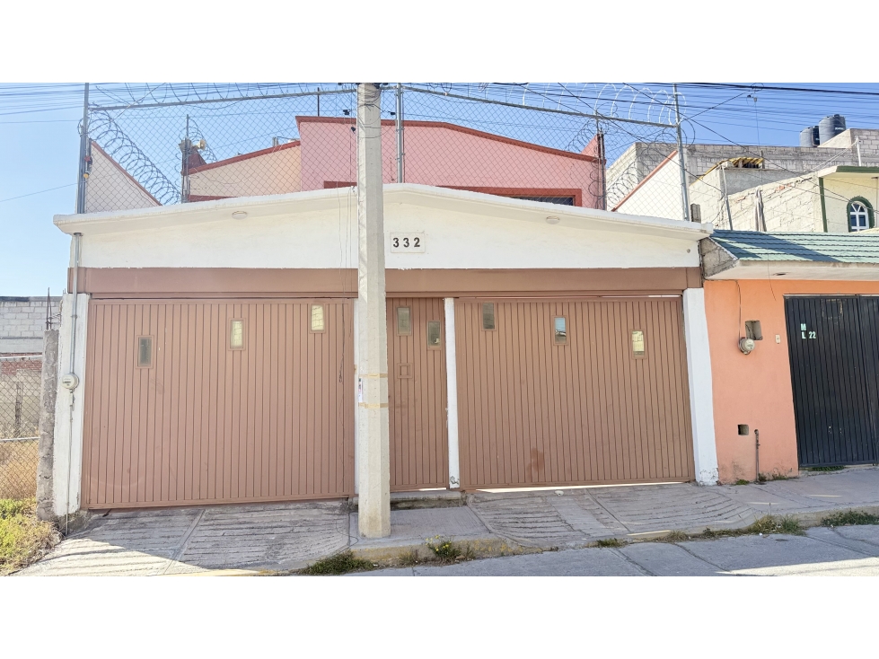 CASA EN VENTA EN COL. PARQUE DE POBLAMIENTO, PACHUCA, HIDALGO
