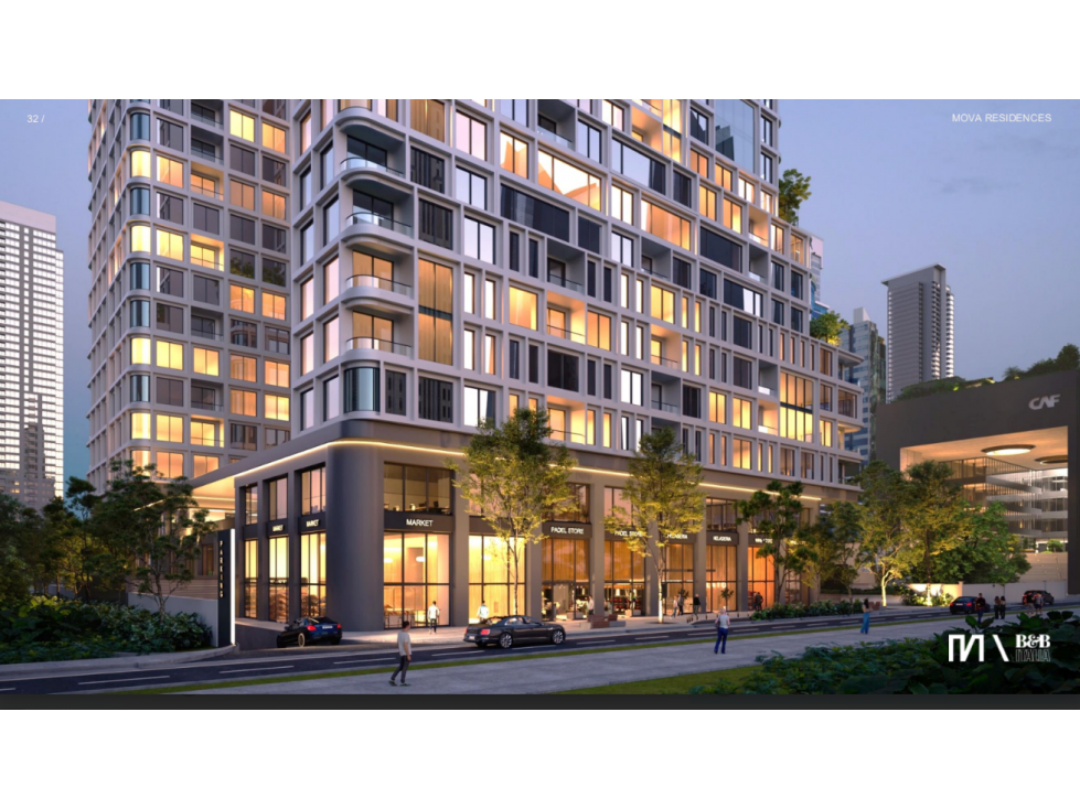 Venta de apartamentos en PH Mova Residences, Obarrio