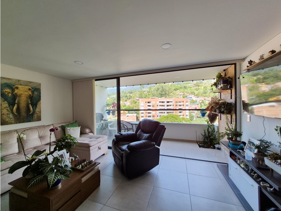 Apartamento en venta, 84 m2, 3 hab, El Salado, Envigado