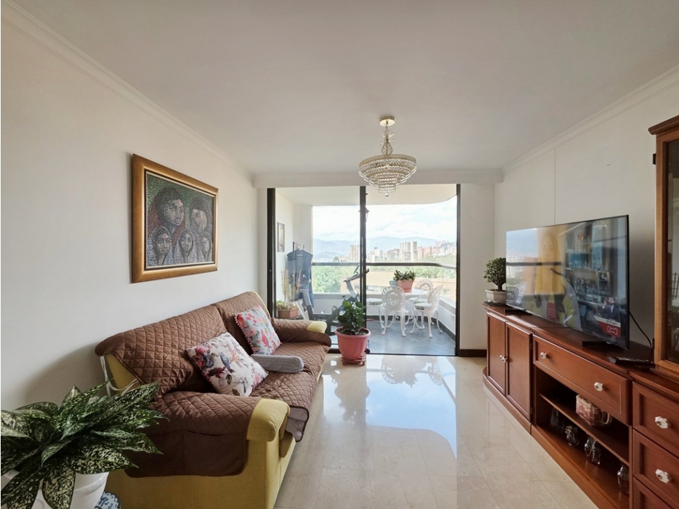 Apartamento en venta, 129 m2, 3 hab, El Campestre, El Poblado — foto 2