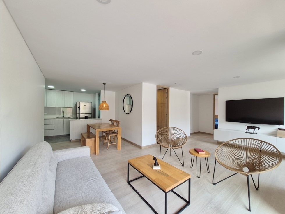 Apartamento en venta, 72 m2, 2 hab, El Changüí, Envigado