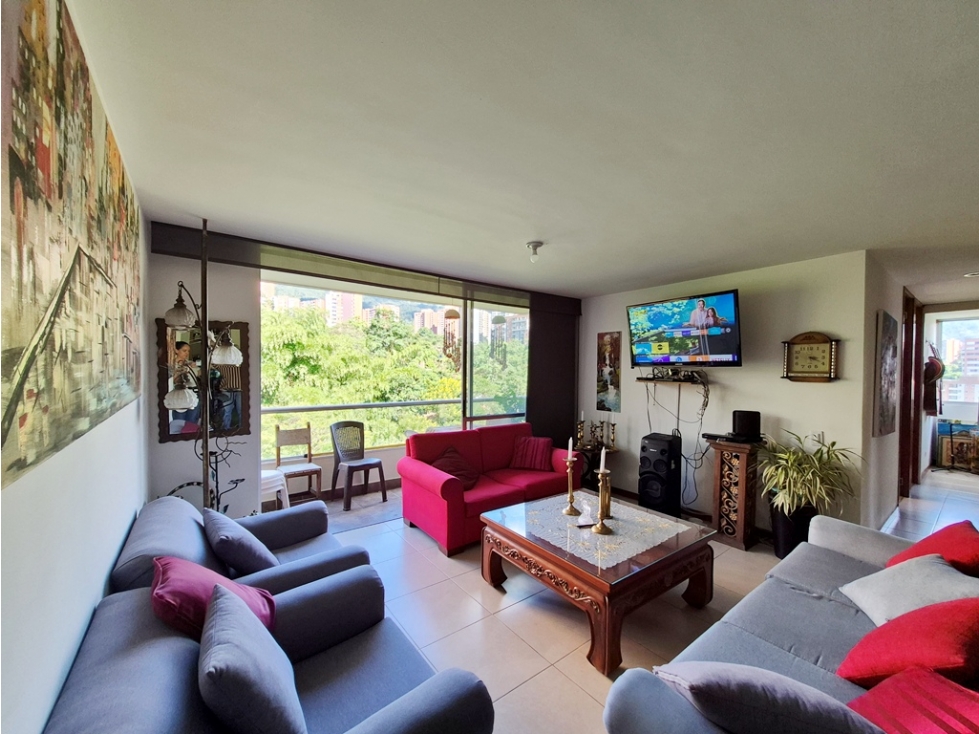 Apartamento en venta, 89 m2, 3 hab, Loma del Esmeraldal, Envigado