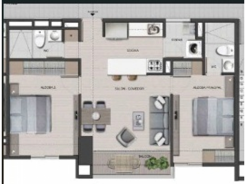 Apartamento en venta, Toledo, La Estrella