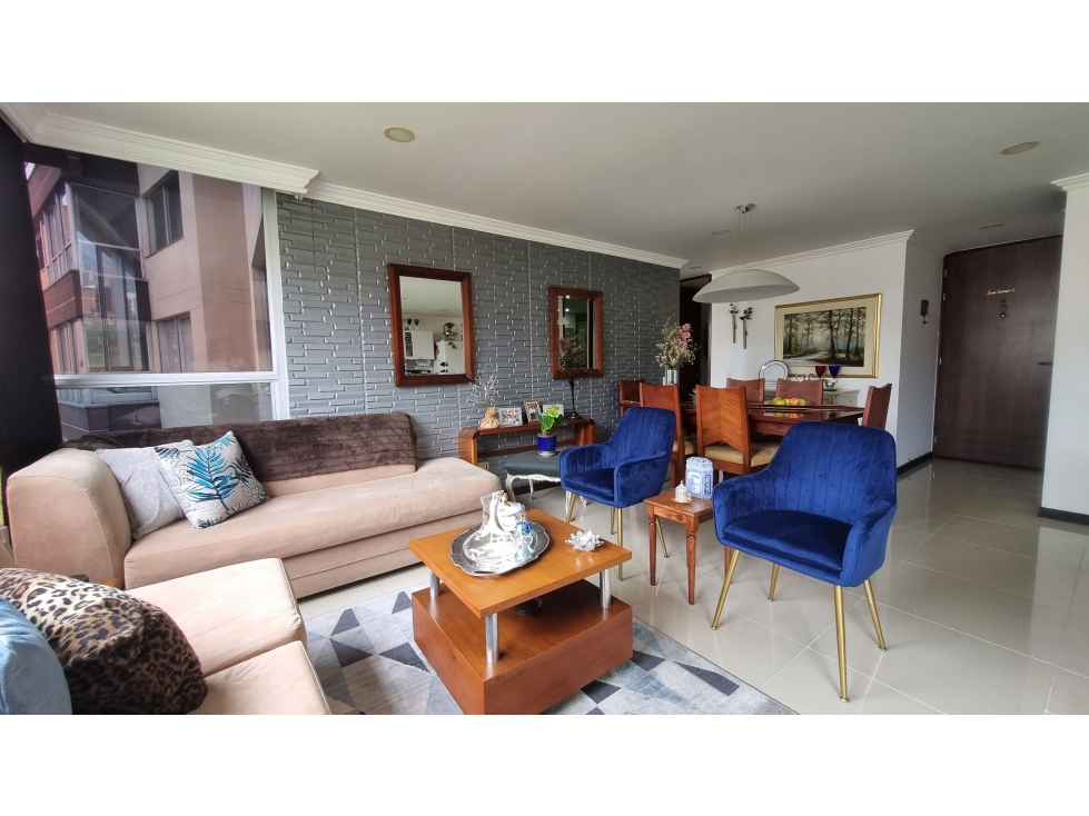 Apartamento en venta, 76 m2, 3 hab, Los Balsos, El Poblado