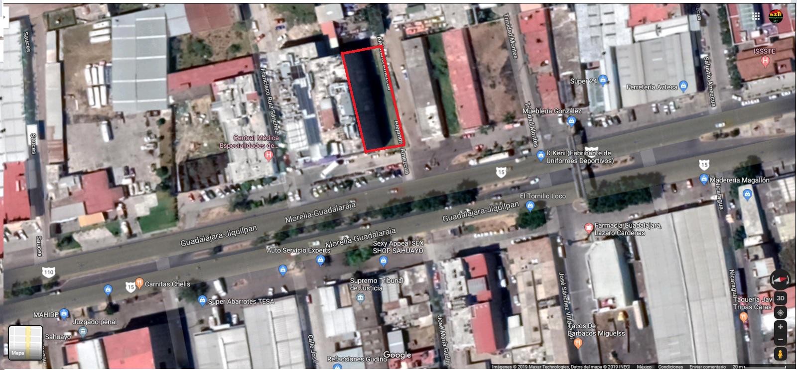RENTA TERRENO ESQ Blvd. LAZARO CARDENAS 350 m2 SAHUAYO MICHOACAN - 2