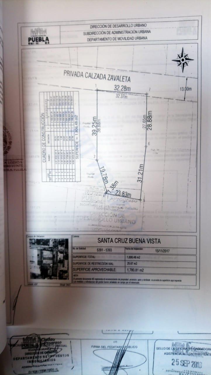 Terreno En Venta Cerca De Calzada Zavaleta, 5 minutos Angelopolis - 2
