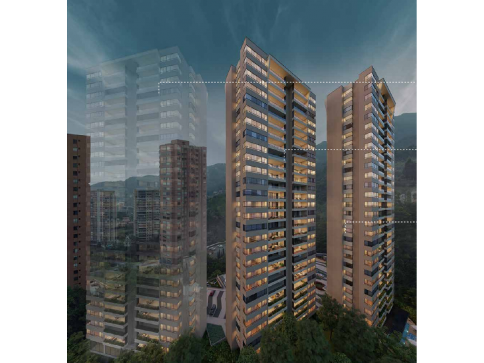 Apartamento en Venta en Medellín, Sector El Tesoro