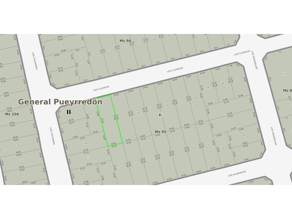 LATORRE PROP. VENDE LOTE EN BARRIO LAS MARGARITAS — foto 3