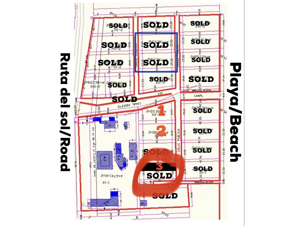 Vendo terreno en la urbanización Paradise Point de Manglaralto (Ocean view Lot in Manglaralto) - 2