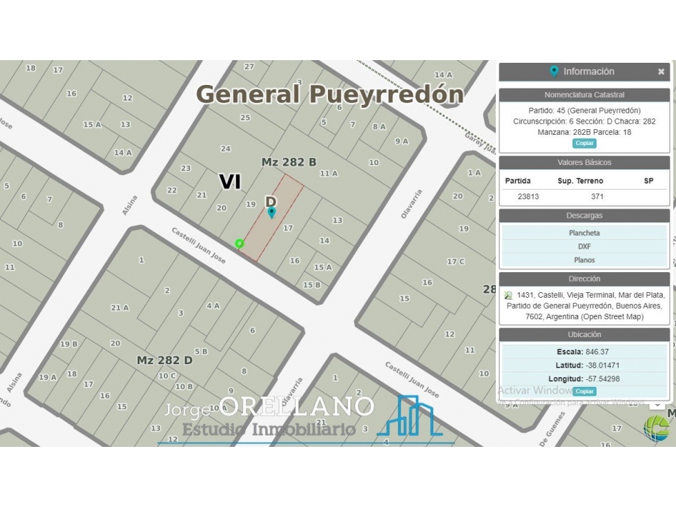VENTA DE EXCELENTE LOTE 371m2 A 100 METROS DE GUEMES — foto 2