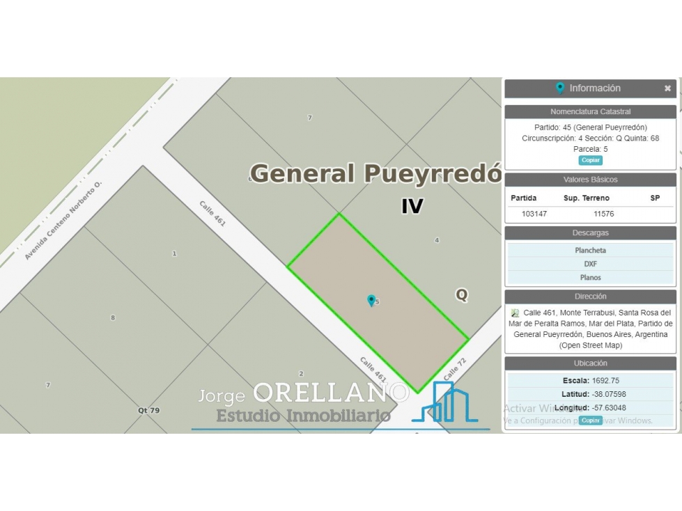 VENTA TERRENO DE 11.576m2 CAMINO VIEJO A MIRAMAR ZONA MONTE TERRABUSI — foto 3