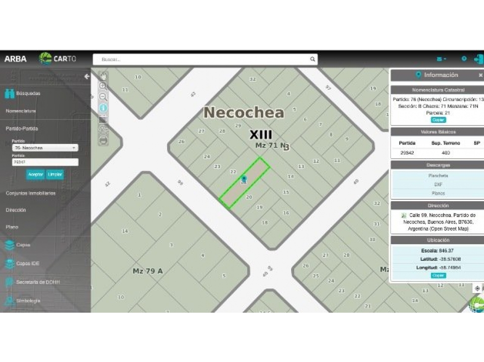 terreno sobre calle 99 entre 42 y 40 de 400M2 - 2