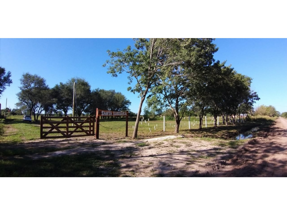 Santa Bárbara, loteo íntimo, Colonia Benitez - 5