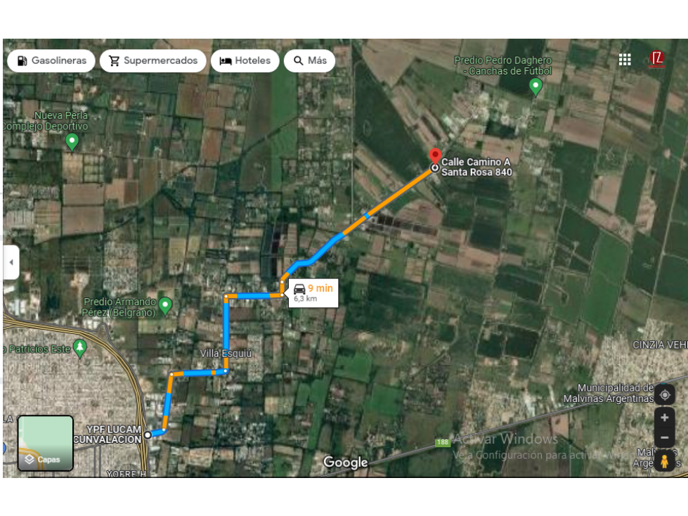 Lotes desde 7800 M2 en Villa Esquiu