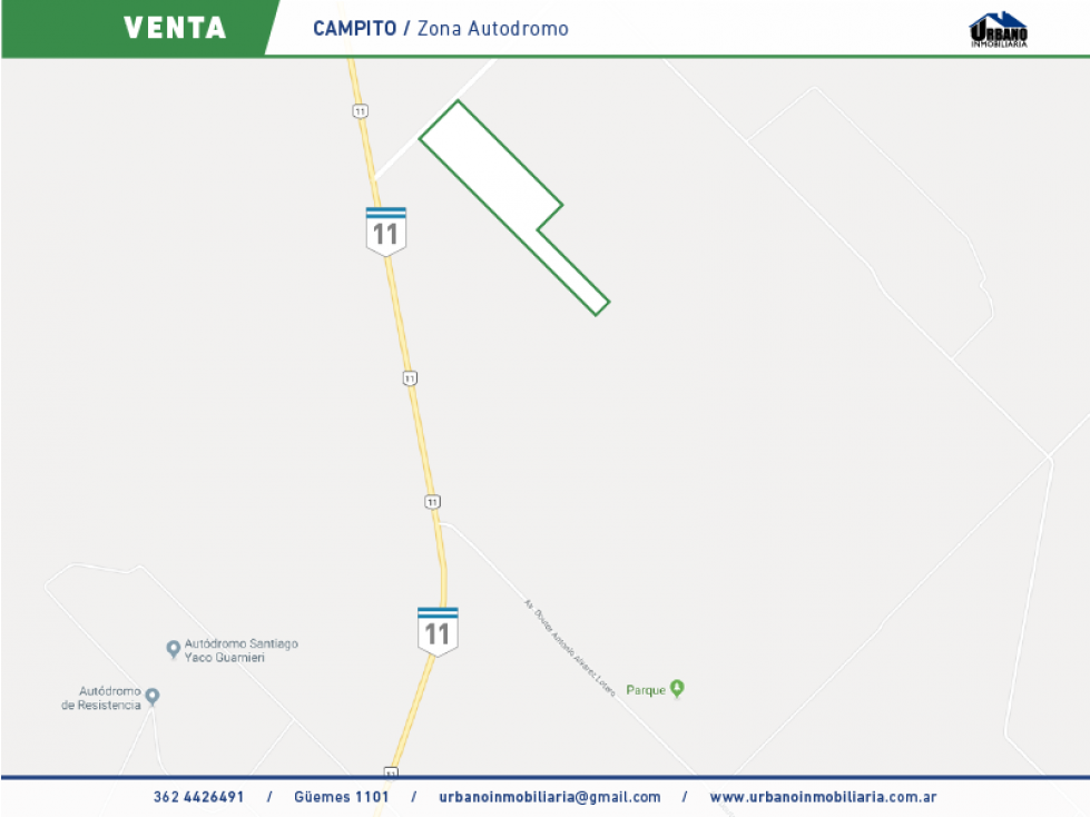 CAMPO EN ZONA DE AUTODROMO - 3