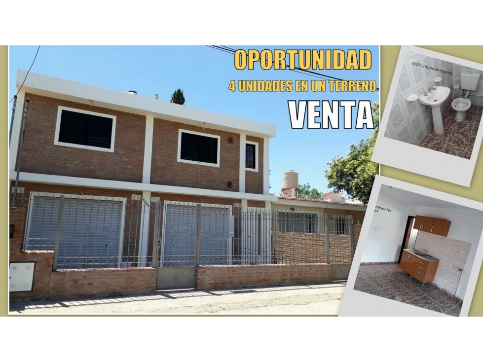 B° LICEO. COMPRA 4 DPTOS CON UN SOBRANTE DE TERRENO