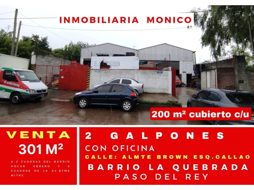 venta de 2 galpón industrial - 1